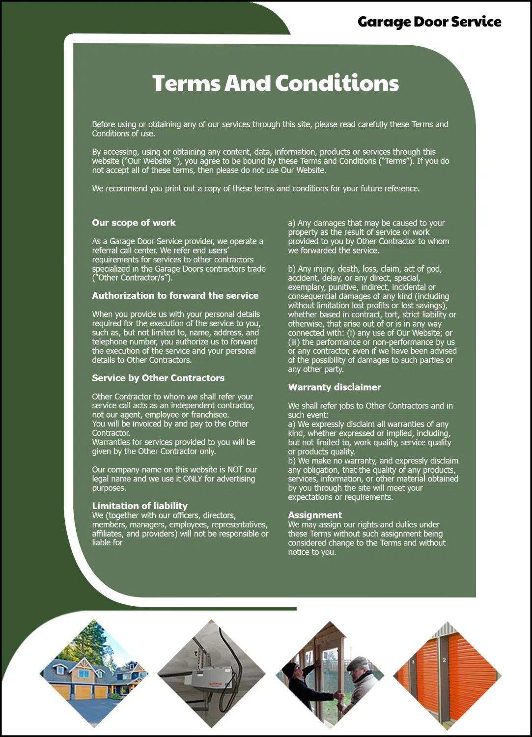 Metro Garage Doors Northbrook, IL 847-748-9436